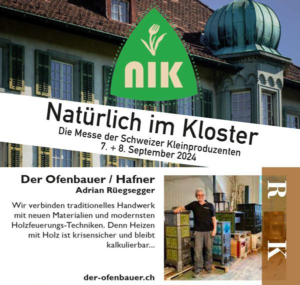 Wir sind an der Natürlich Kloster Messe 2024 dabei!